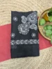 Cotton Saree - Black