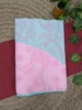 Cotton Saree - Pink & Sea Green