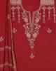 Maheshwari SilkSuit – Deep Red